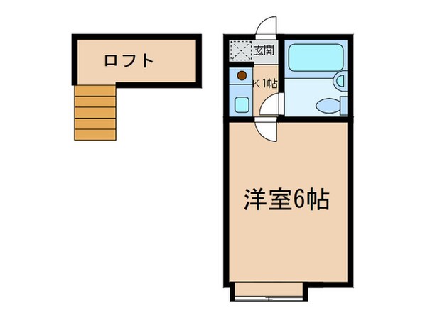 シャンポ－ル明和の物件間取画像